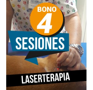 Bono 4 sesiones laserterapia